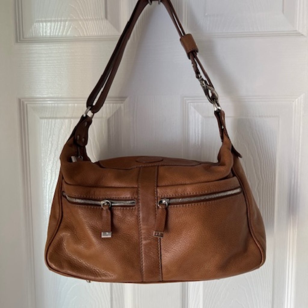 Tod's Brown Leather Handbag/Shoulder Bag